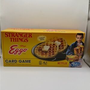 Hasbro Stranger Things Eggo Card Game - Yellow